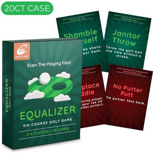 Equalizer On-Course Golf Game by Go for it Golf (20ct Case) Wholesale