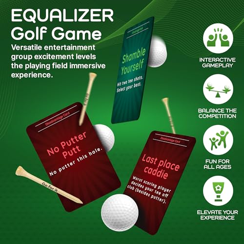 Equalizer On-Course Golf Game by Go for it Golf (20ct Case) Wholesale