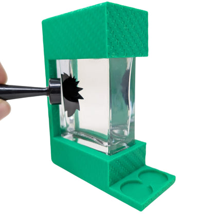 STEM Source Framed Ferrofluid Display – Green