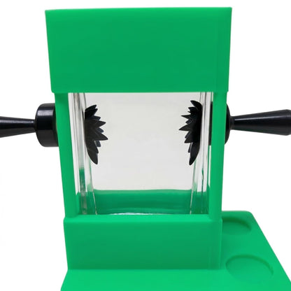 STEM Source Framed Ferrofluid Display – Green