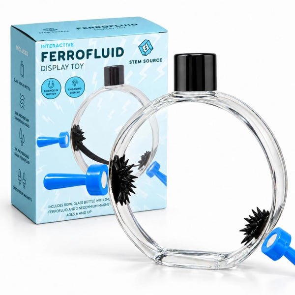 STEM Source Ferrofluid Display Bottle – Blue Handles