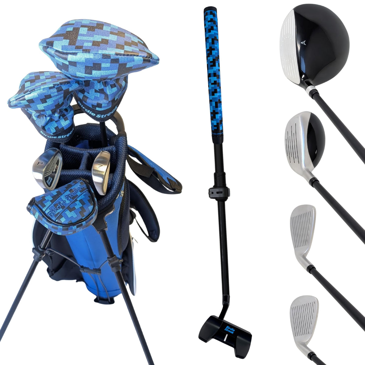 Birdie Streak Adjustable Junior Golf Club Set – Right-Handed, Ages 5–12 – image 5