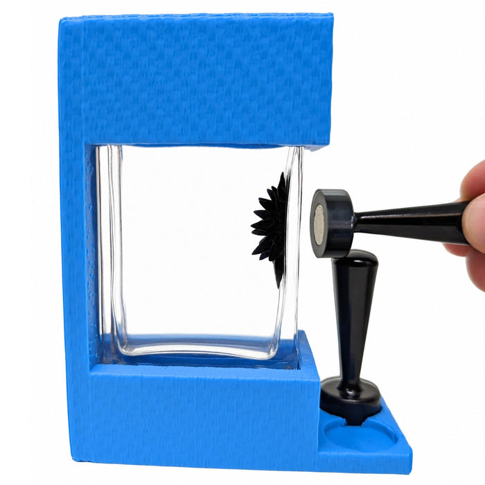 STEM Source Framed Ferrofluid Display – Ocean Blue