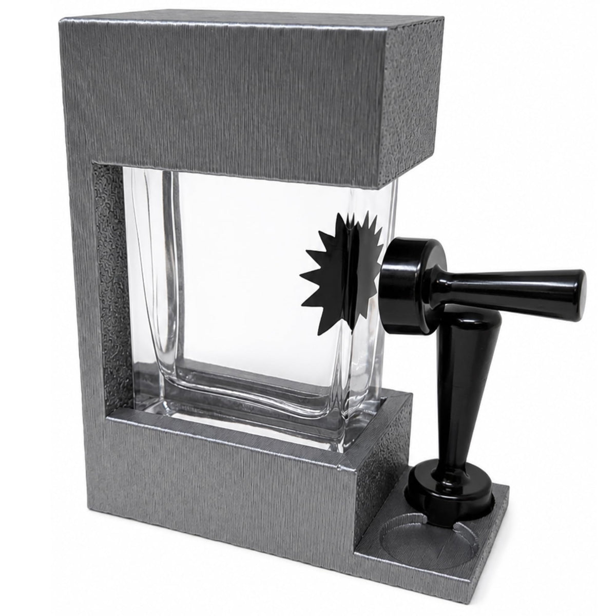 STEM Source Framed Ferrofluid Display – Silver 2