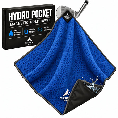 Hydro Pocket Magnetic Golf Towel – Royal Blue