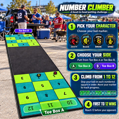 Capture the Cup black and green putting game PT06 product image