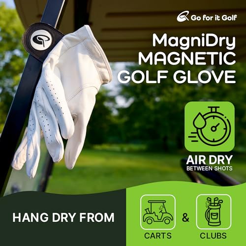 MagniDry Golf Glove Premium Cabretta with Magnet Strap (24ct Case)