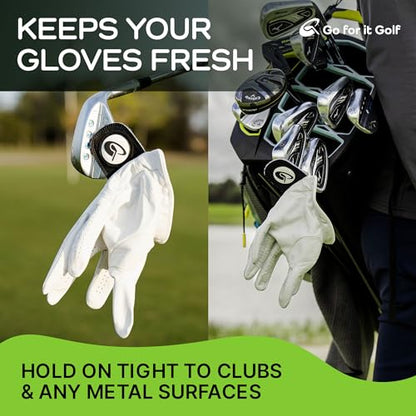 MagniDry Golf Glove Premium Cabretta with Magnet Strap (24ct Case)