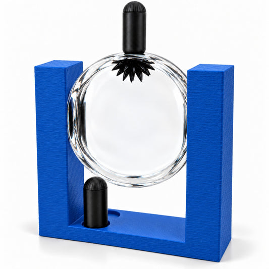 STEM Source 100ml Ferrofluid Display with 2 Magnets, Vertical Blue - approved main image